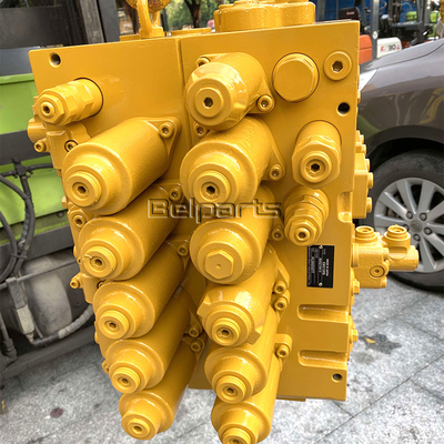 Excavator Hydraulic Main Control Valve SY215C ম্যানুয়াল কন্ট্রোল টাইপ