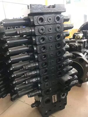EX55 ZX60 4310051 4348186 4668463 HITACHI মিনি এক্সকাভেটর যন্ত্রাংশের জন্য হাইড্রোলিক প্রধান নিয়ন্ত্রণ ভালভ সমাবেশ DPK-T04-6P2G-AB