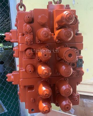 FR510 হাইড্রোলিক প্রধান নিয়ন্ত্রণ ভালভ Assy জন্য খননকারীর খুচরা যন্ত্রাংশ KMX32NA-P45204 বিতরণ ভালভ সমাবেশ