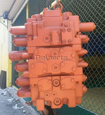 FR510 হাইড্রোলিক প্রধান নিয়ন্ত্রণ ভালভ Assy জন্য খননকারীর খুচরা যন্ত্রাংশ KMX32NA-P45204 বিতরণ ভালভ সমাবেশ