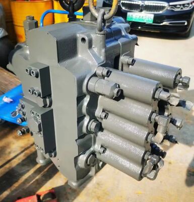 SH120A1 SH120A2 হাইড্রোলিক প্রধান নিয়ন্ত্রণ ভালভ Assy জন্য Sumtiomo খননকারক খুচরা যন্ত্রাংশ প্রধান নিয়ন্ত্রণ ভালভ পরবিক্রয়