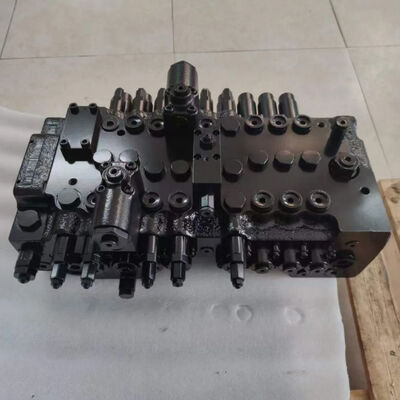Kobelco Excavator Spare Parts LG30V00001F1 এর জন্য SK75-8 হাইড্রোলিক মেইন কন্ট্রোল ভালভ অ্যাসেম্বলি, মেইন কন্ট্রোল ভালভ OEM