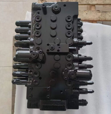 Kobelco Excavator Spare Parts LG30V00001F1 এর জন্য SK75-8 হাইড্রোলিক মেইন কন্ট্রোল ভালভ অ্যাসেম্বলি, মেইন কন্ট্রোল ভালভ OEM