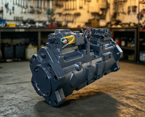 K3V280DTH1RYR-ZE54-AVB XE700 XE750 XE800 হাইড্রোলিক মেইন পাম্প 18T স্প্লিন বিহীন গিয়ার পাম্প এক্সক্যাভেটর পিস্টন পাম্প সমাবেশের জন্য