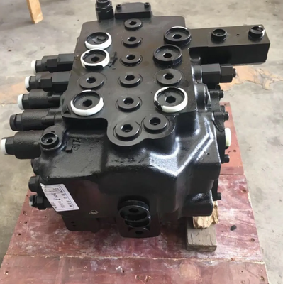 DH130 DH150-7 হাইড্রোলিক কন্ট্রোল ভালভ Assy জন্য Doosan Excavator খুচরা যন্ত্রাংশ প্রধান নিয়ন্ত্রণ ভালভ