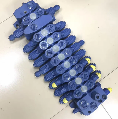 DH75 হাইড্রোলিক কন্ট্রোল ভালভ Assy Doosan Excavator Spare Parts প্রধান কন্ট্রোল ভালভ