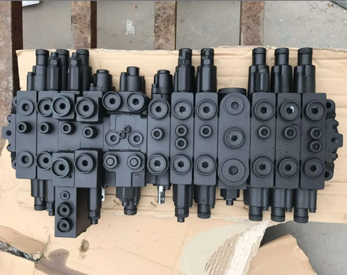DH55 DH60 হাইড্রোলিক কন্ট্রোল ভালভ Assy Doosan Excavator Spare Parts প্রধান কন্ট্রোল ভালভ