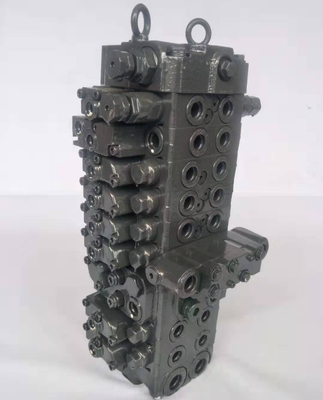 PC40MR-2 হাইড্রোলিক কন্ট্রোল ভালভ Assy Komatsu Excavator Spare Parts 1001-5500 প্রধান নিয়ন্ত্রণ ভালভ