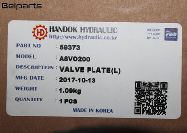 A8V0200 E330C খননকারী হাইড্রোলিক পাম্প যন্ত্রাংশ প্রধান পাম্প ভালভ প্লেট L 1.09KG