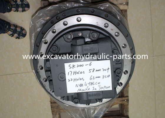 SK200-6 ট্র্যাভেল ডিভাইস ফাইনাল ড্রাইভ Assy, SK200-6 ট্র্যাভেল মোটর কোবেলকো খননকারীর জন্য